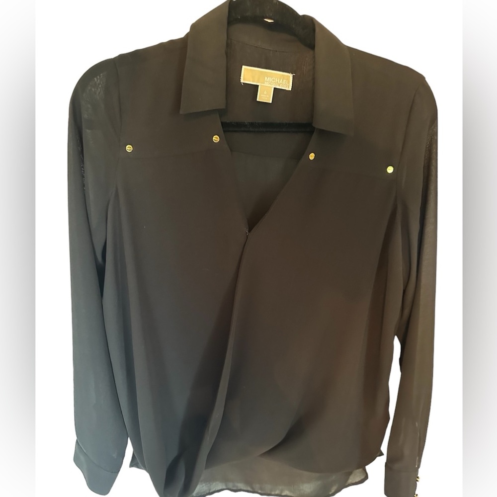 Michael Kors size 6 wrap blouse.